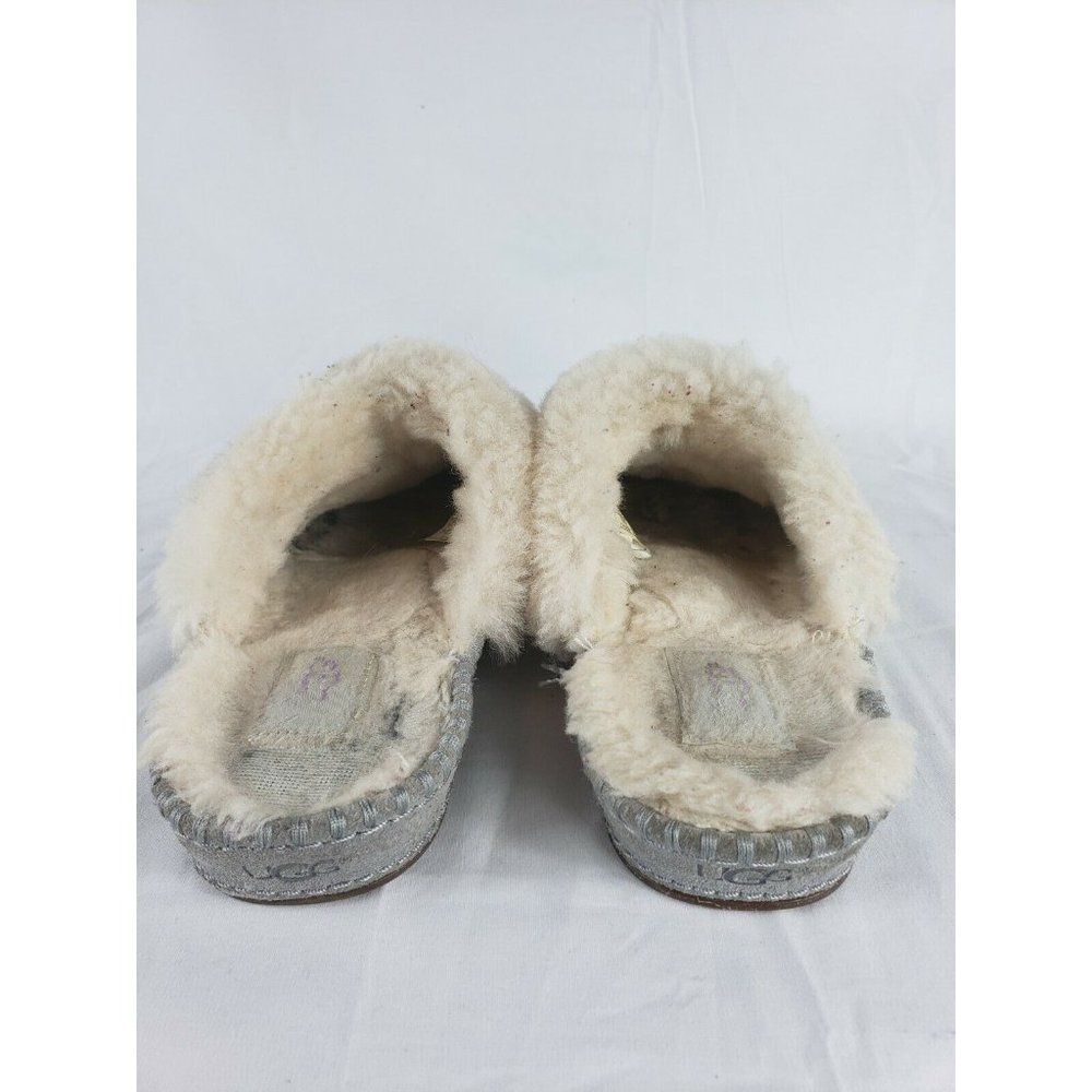 UGG Womens Aira Tehuano Gray Passion Slippers Sz 7 - Picture 8 of 10